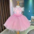 Vestido Luxo Giulia Jardim das Fadas Rosa Bebê Farfalla-