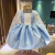 Vestido Luxo Frozen Let It Go Flocos de Neve Zibeline Capa Farfalla-