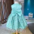 Vestido Luxo Isabella Tule 3D Verde Menta Farfalla . - comprar online