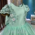 Vestido Luxo Camille Verde Menta Jardim Encantado Farfalla- na internet