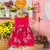 Vestido Baby Floral Vermelho Tule Serena - Mari Kids