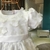 Vestido Batizado Flowers 3D Branco Rociclê na internet