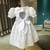 Vestido Batizado Provençal Clássico Coração Rociclê - Mari Kids