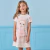 Vestido Trapézio Ursinha Princesa Tule Rosa Infanti - Mari Kids