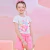 Imagem do Conjunto Sweet Summer Pompom Short Rosa Neon Infanti