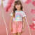 Imagem do Conjunto Viva Todas as Cores Short Coral Infanti