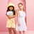 Vestido White Laise Laço YouMe - Mari Kids