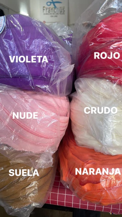 CIERRE PLASTICO N6 x 5 m en internet