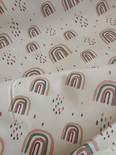 GABARDINA ESTAMPADA DE ALGODON INFANTIL X 50 CM - Franchus almacen de las telas