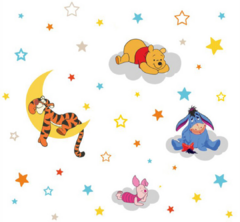CORDURA WINNIE POOH x 50 cm