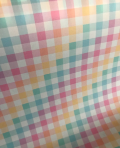 SILVER CUADRILLE MULTICOLOR x 50 cm