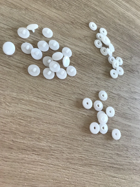 BROCHES PLÁSTICOS CONDAL N10 X 25 u