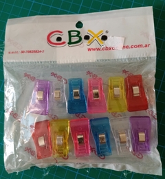 BROCHES PACHWORK MEDIANOS x 6