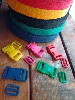 HEBILLA ENCHUFE COLORES P25 x 4 - comprar online