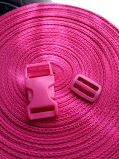 Imagen de HEBILLA ENCHUFE COLORES P25 x 4