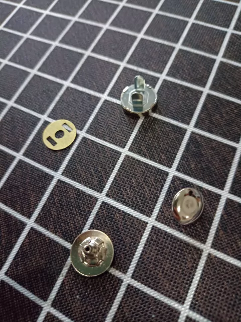 BROCHE IMAN TAPADO SIMPLE x 10