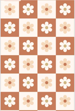 CORDURA CUADRILLE FLOR CHOCOLATE x 50 cm - comprar online