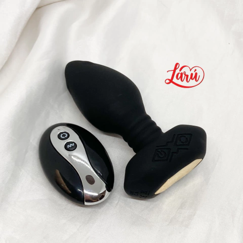 PLUG ANAL COM VIBRO + ROTAÇÃO COM CONTROLE REMOTO - comprar online