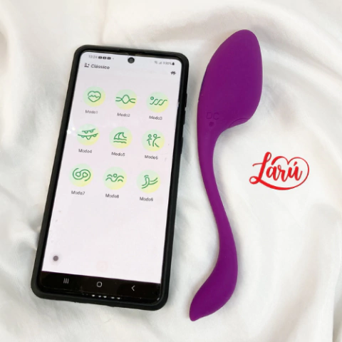 RUBY VIBRADOR BULLET COM CONTROLE POR APP ROXO - comprar online