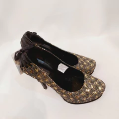 ZAPATOS DORADOS LUCIANO MARRA - comprar online