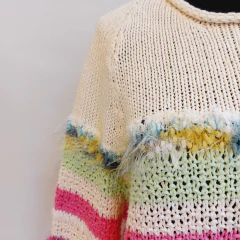 SWEATER TEJIDO RAYADO KOSIUKO - comprar online