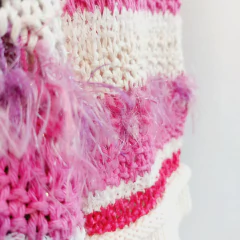 SWEATER TEJIDO RAYADO KOSIUKO - Feria La Polilla