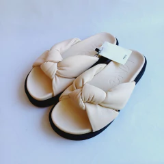 SANDALIAS CON NUDO MNG - tienda online
