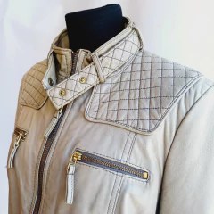 CHAQUETA CUERO ZARA - comprar online