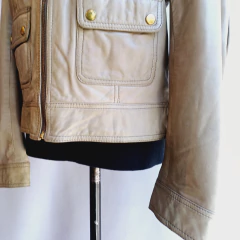 CHAQUETA CUERO ZARA en internet