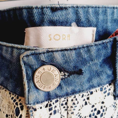 SHORT JEAN ENCAJE SORA en internet