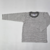 Camiseta bebé rayada gris y blanco en internet