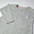 Camisetas bebas lisas color gris