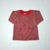 Camiseta bebé rayada gris y rojo - comprar online