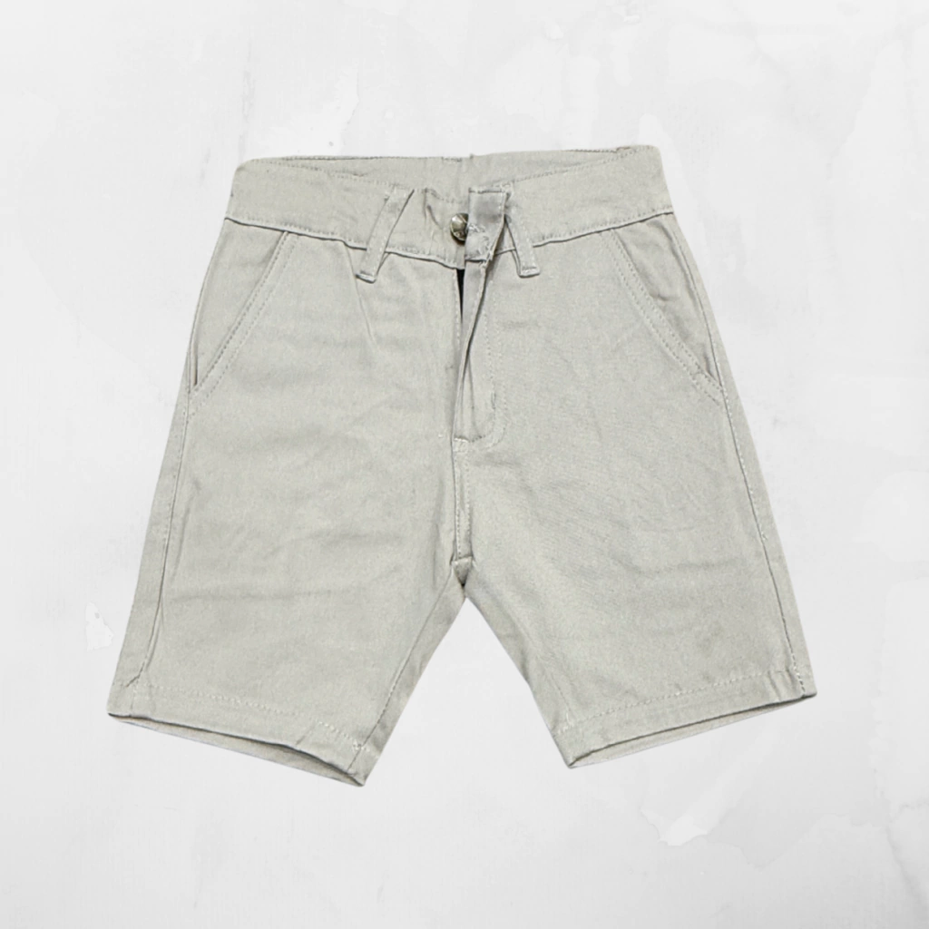 Bermuda niño gabardina corte chino color beige