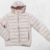 Campera inflable de mujer con capucha color salmón clarito en internet