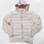 Campera inflable de mujer con capucha color salmón clarito - GUAU! Mayorista