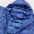 Campera inflable de mujer con capucha color azul - tienda online