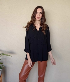 PANTALÓN ECOCUERO TOMY - HUBERTA