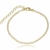 Pulseira Riviera 2,5 mm em Banho Ouro 18K - comprar online