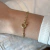 Pulseira Elo 2x1 de 35 cm + Extensor em Banho Ouro 18K
