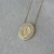 Colar Nossa Senhora das Graças 45 cm em Banho Ouro 18K