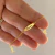Pulseira Infantil Personalizada Chapinha Oval no Banho de Ouro 18k - Sheila Semijoias