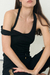Musculosa Doble Negra