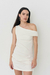 Vestido Tablado Crudo