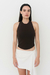 Musculosa Curva chocolate