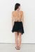 Falda Picos Negra - comprar online