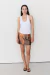 Musculosa Doble Blanca en internet