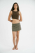 Top Diagonal Chocolate - Tienda Online de MONT