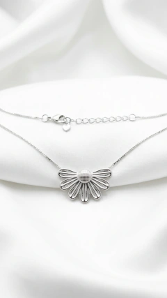 Conjunto Margarita 45+5cm - Plata Laminada - comprar online