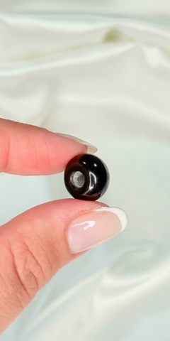 Dije Piedra Natural Dona Ónix pasante 1cm - comprar online